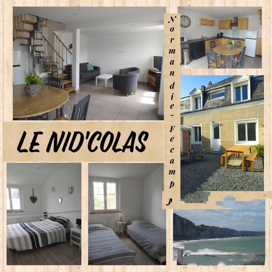 Le Nid Colas Cour Au Sud Velos A Dispo Fécamp Eksteriør bilde
